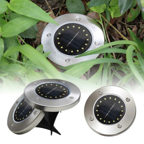 4-Pack Solar Spotlights LED Jordbelysning