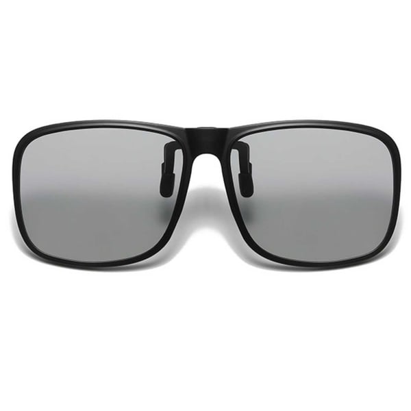 Flip Up aurinkolasit Clip-On Harmaa