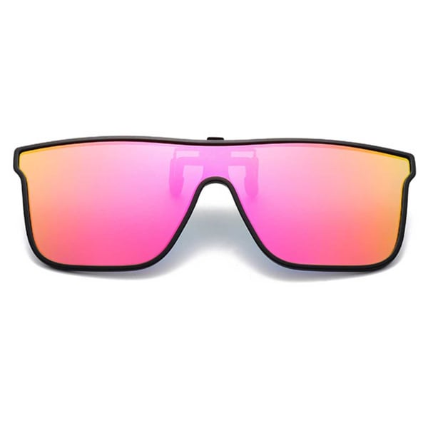 Sport Clip On aurinkolasit Flip Up Pink