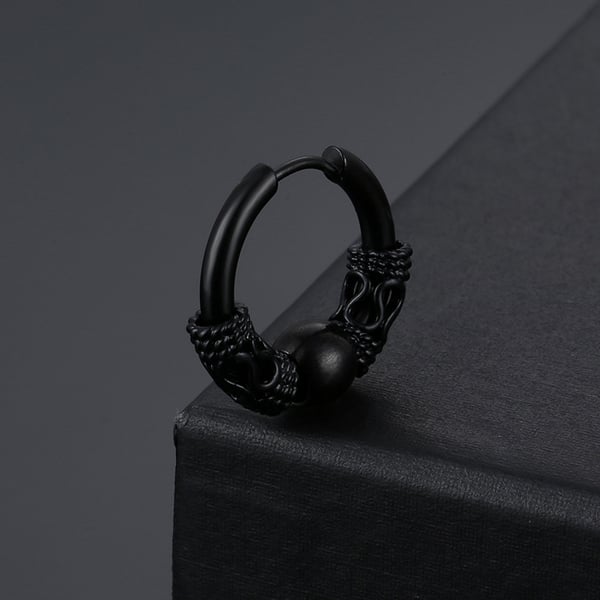 Korvakoru Sormus Lävistykset Ball Black