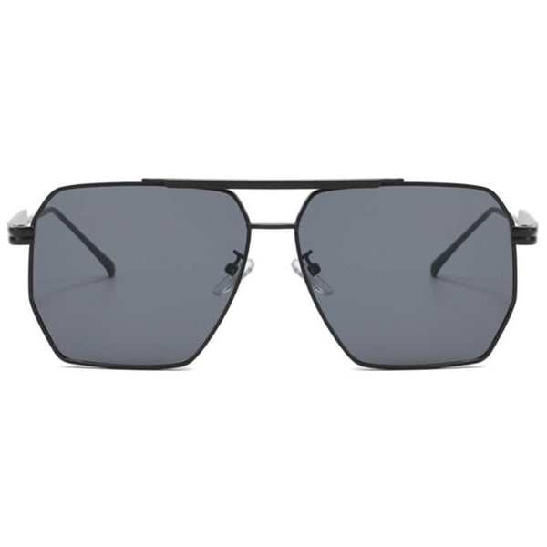 Moderne Pilot Aviator solbriller svart