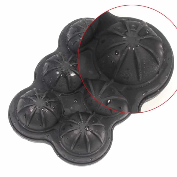2-Pack 6 runde isbiter Silikon isform iskuler
