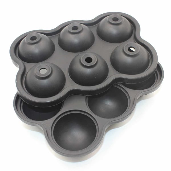 2-Pack 6 runde isbiter Silikon isform iskuler