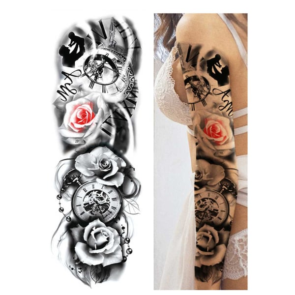 Fake Tattoo Sleeve Familie