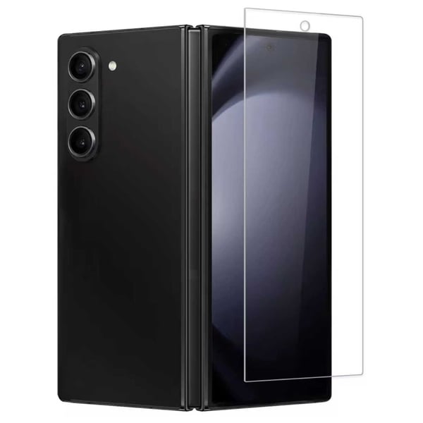 Samsung Galaxy Z Fold 5 Yttre Skärmskydd Skyddsplast Displayskydd TPU