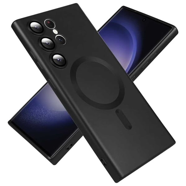 Galaxy S24 Ultra Magneettinen Puhelimen Kuori Magsafe Yhteensopiva Musta