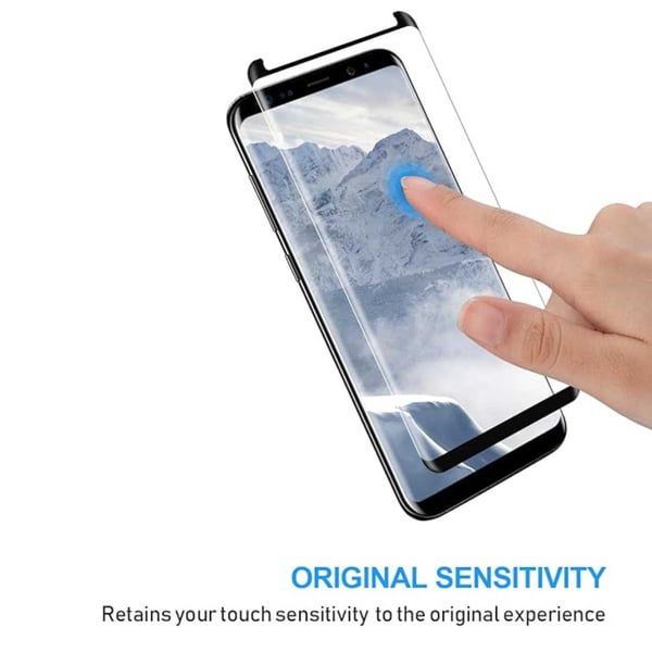 2-Pack Samsung Galaxy S8 Plus skjermbeskytter herdet glass 9H 3D