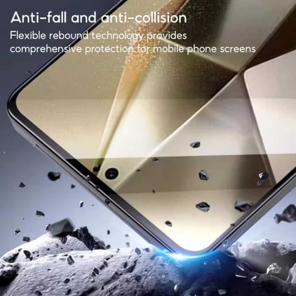 Enkel installasjon Samsung Galaxy S24 skjermbeskytter HD herdet glass