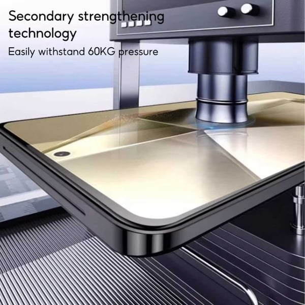 Enkel installasjon Samsung Galaxy S24 skjermbeskytter HD herdet glass