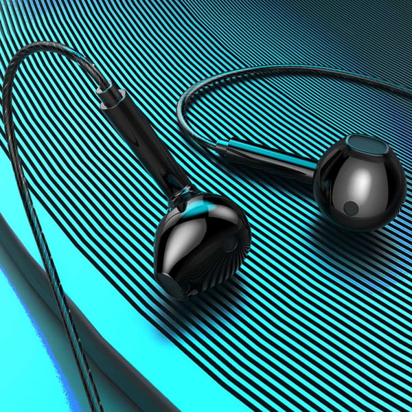 Universal USB-C hovedtelefoner med kabel DAC Sort