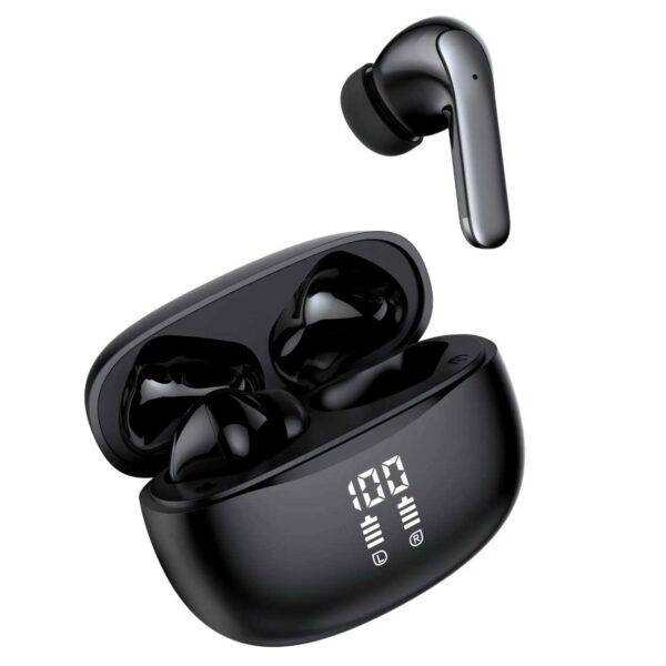 TWS Bluetooth-hodetelefoner ANC ENC BT 5.3 Sort