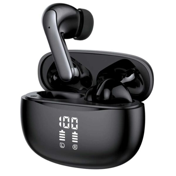 TWS Bluetooth-hodetelefoner ANC ENC BT 5.3 Sort