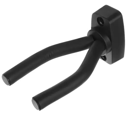 Gitarhenger | Veggmontert gitarholder | Universal Veggfeste Instrumentstativ Svart