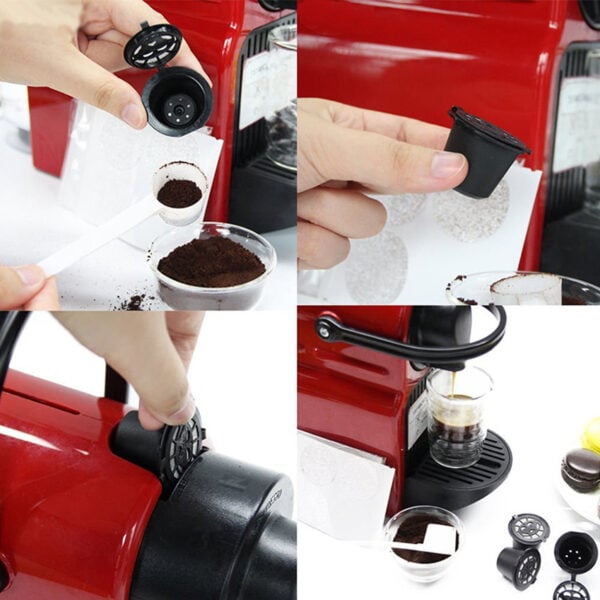 Genanvendelige kaffekapsler Nespresso, 5-pak