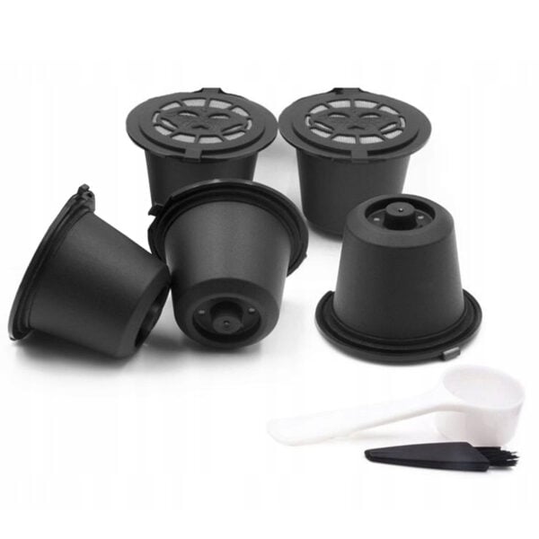 Genanvendelige kaffekapsler Nespresso, 5-pak