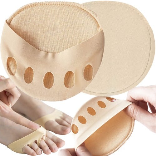 Jalan etuosat | Pehmeä jalkaterän suoja kulutuspinnalle | Jalkapään suoja Beige