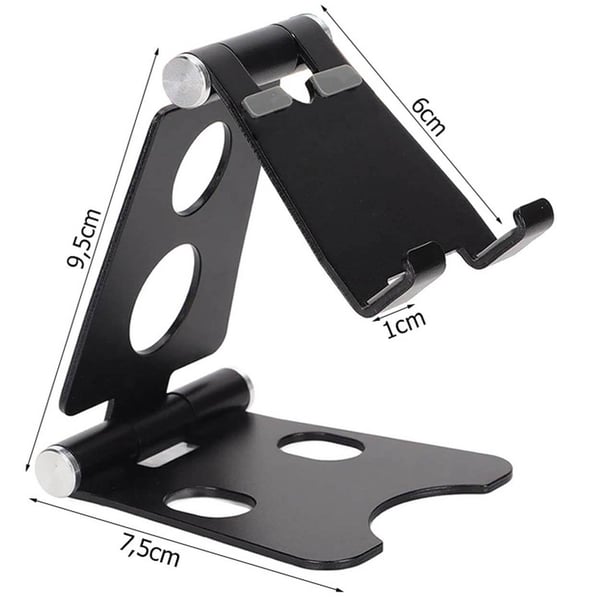Mobil stativ | Bordholder til Smartphone og Tablet Metal Sort