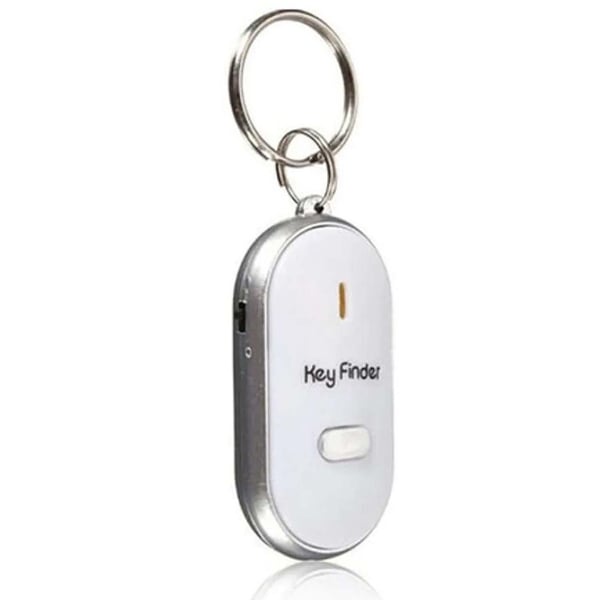 Nyckelhittare Key Finder med Visselfunktion Vit