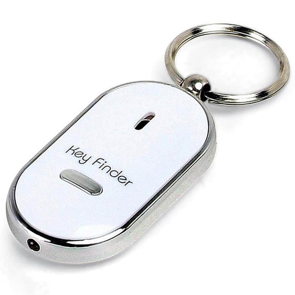 Nyckelhittare Key Finder med Visselfunktion Vit
