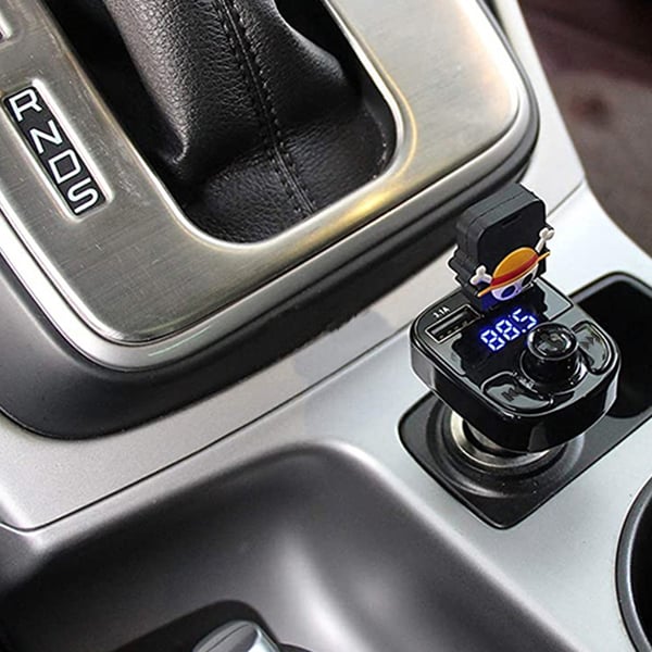 Bluetooth FM-lähetin 2x USB-laturilla