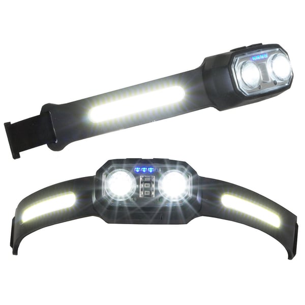 Double Headlight USB-C IPX6 Vedenpitävä | Hands Free -anturi