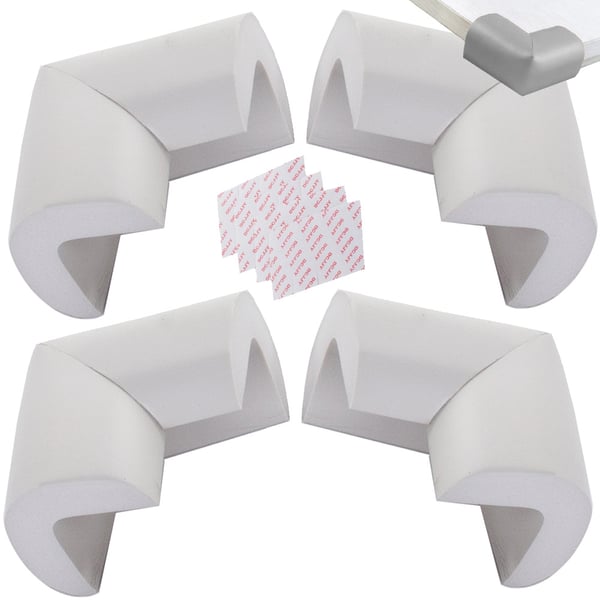 Hjørnebeskyttelse i Foam 4-pack Grey Hjørnebeskyttelse i Foam 4-pack Grey