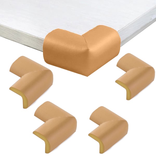 Hjørnebeskyttelse i Foam 4-pack Brown Hjørnebeskyttelse i Foam 4-pack Brown