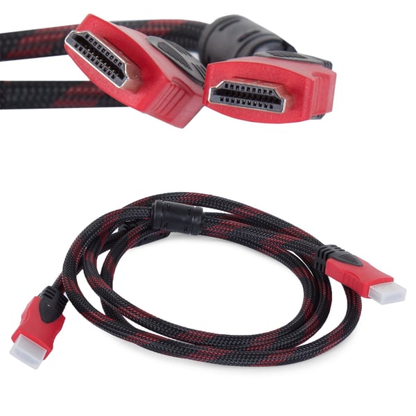 4K HDMI 2.0-kabel 3D Guldpläterad 1,8 m