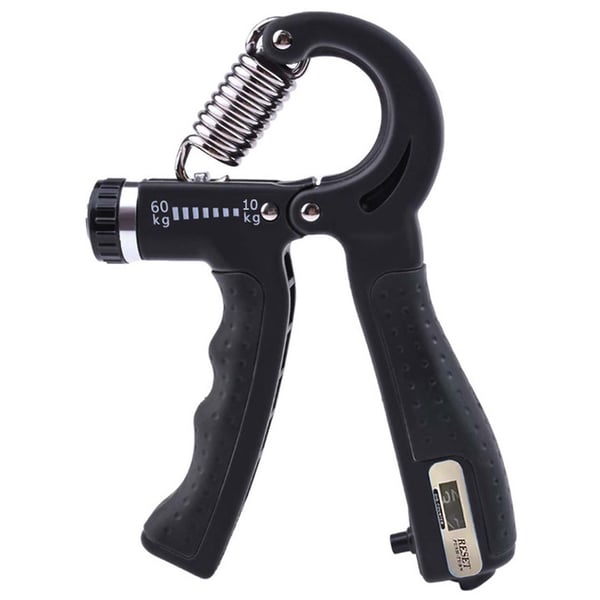 Käsitreeni säädettävällä kahvalla ja laskurilla | Grip trainer 10-60 kg
