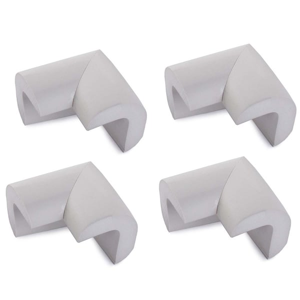 Hjørnebeskyttelse i Foam 4-pack Grey