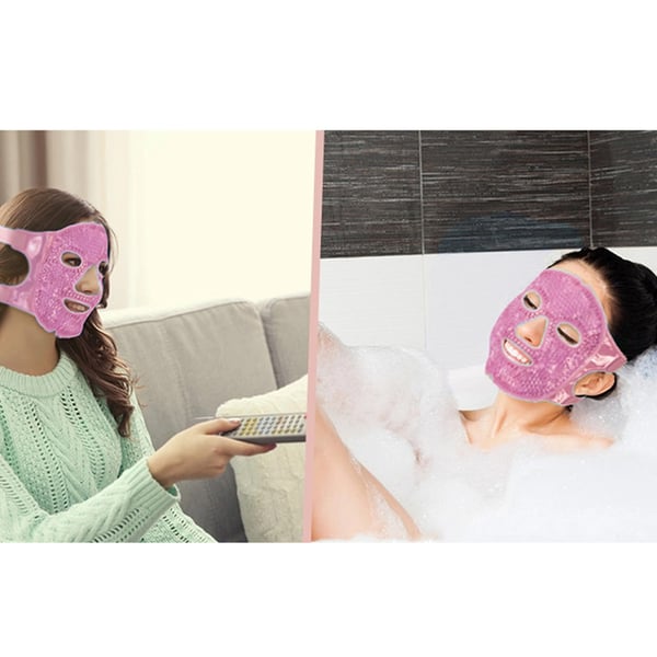 Kylande/Värmande Kompress Gel Ansiktsmask Skönhetsmask