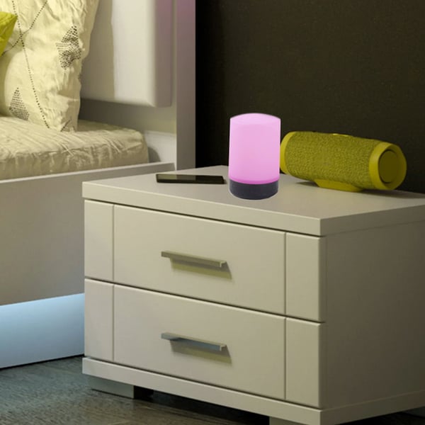 RGB LED-yövalo USB 8 vaihtuva väri