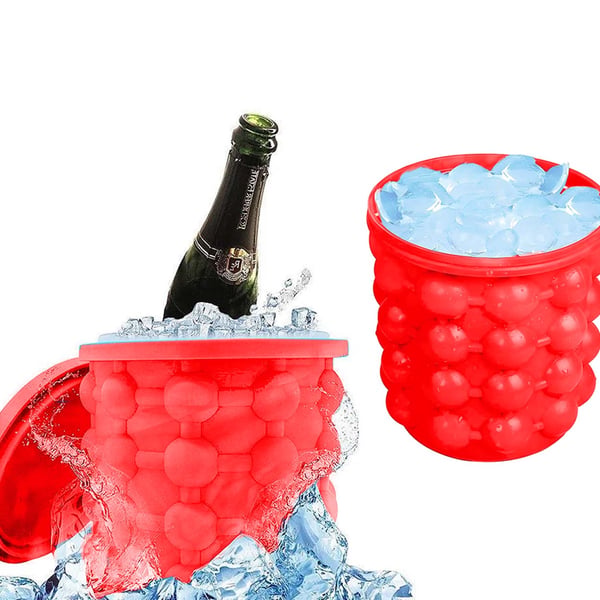 Silikoninen jäämuottijääkauha