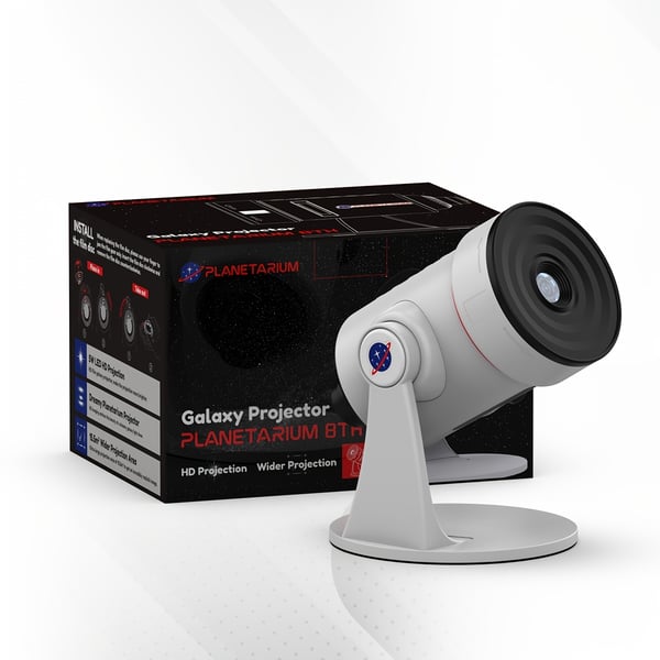 4K Planetarium NASA Rymdprojektor Galaxy Lampa