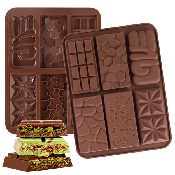 Silikon Bagform 6 Chokoladecookies
