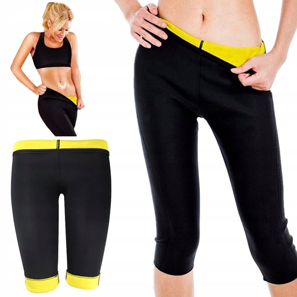 Neopren Træningsshorts Leggings med Sauna Effekt XL