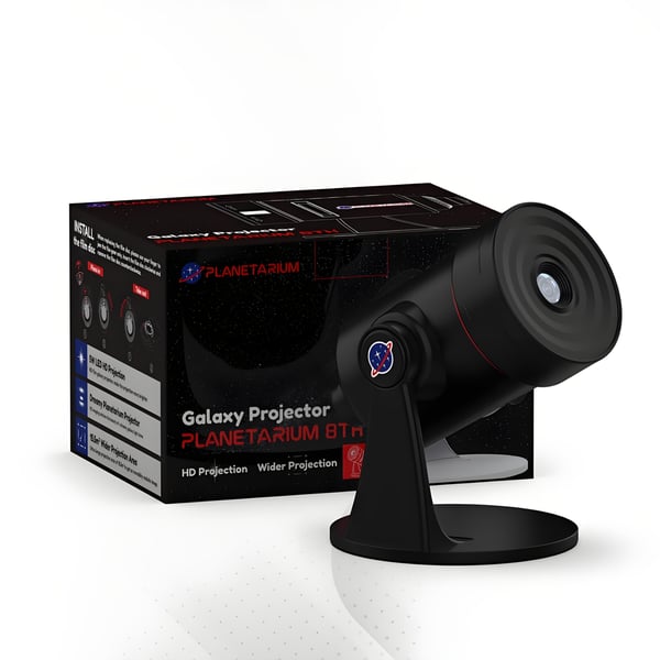 4K Galaxy Projector — 360° Stjärnhimmel Stämningsbelysning för Barn & Vuxna