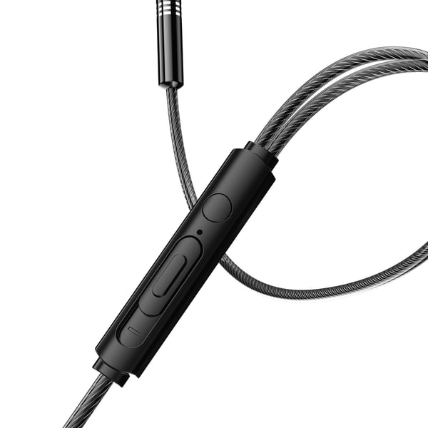 USB-C In-Ear Hodetelefoner med Ledning DAC Svart