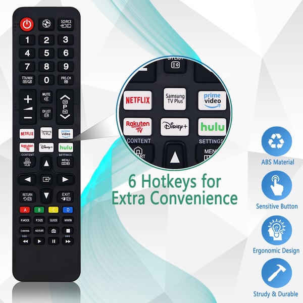 Universell Fjernkontroll Samsung Kompatibel | Passer Alle Samsung TV