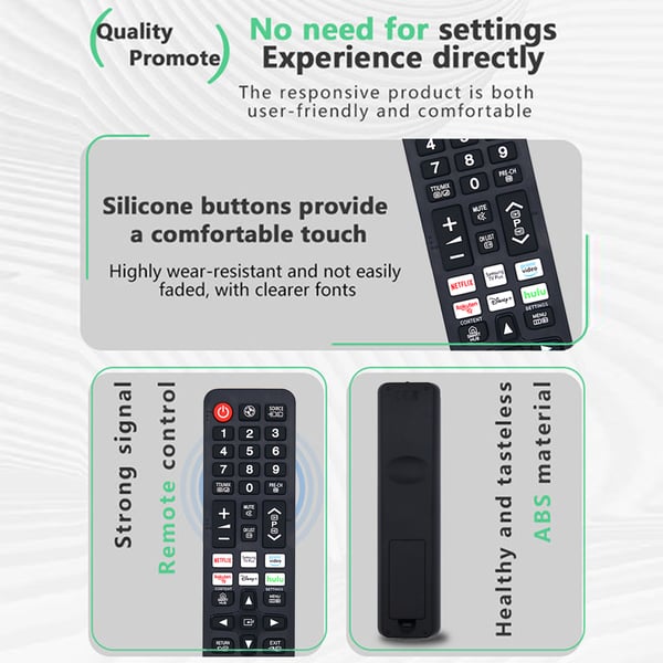 Universell Fjernkontroll Samsung Kompatibel | Passer Alle Samsung TV