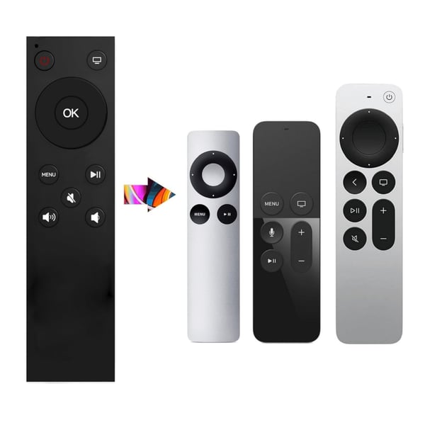 Universal IR Erstatningsfjernkontroll Apple TV Kompatibel