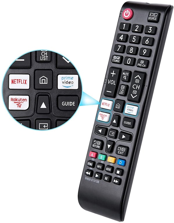 Samsung Kompatibel Fjernkontroll Smart TV BN59-01315B