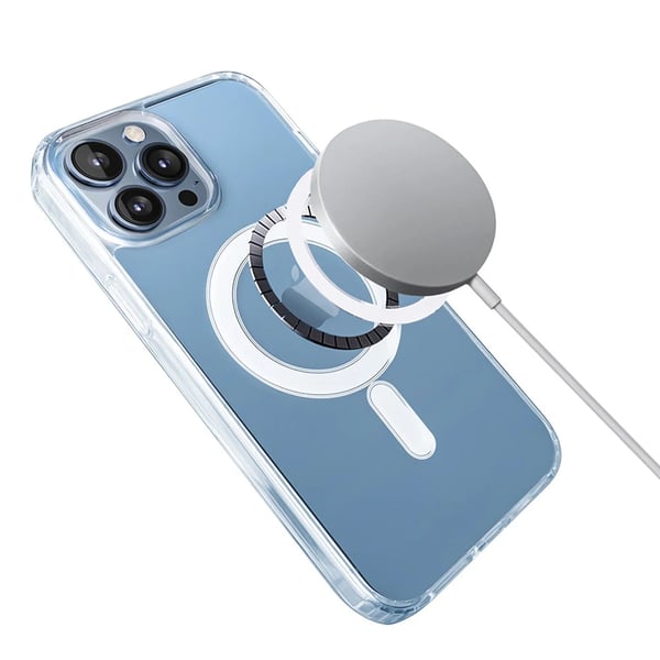 iPhone 16 Magnetisk Mobilcover Magsafe Kompatibel Gennemsigtig