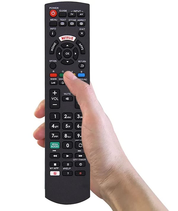 Panasonic Kompatibel Fjernbetjening Universal Erstatningsfjernbetjening