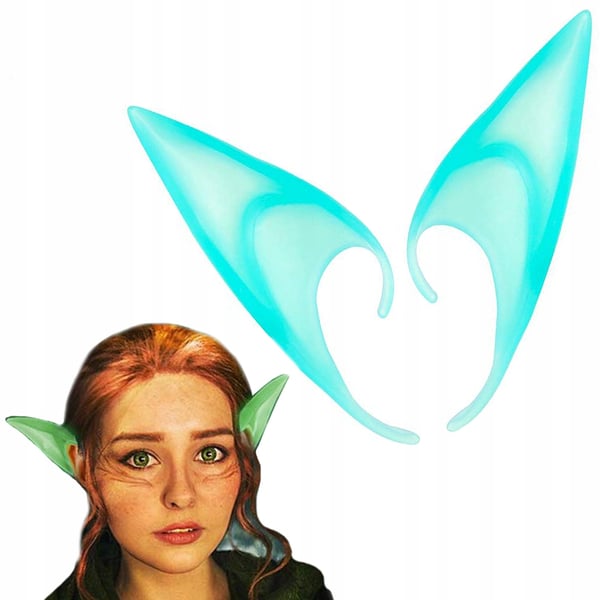 Lysande Alvöron | Cosplay Lösöron Alv Elf Silikon