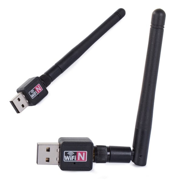 USB Wifi Adapter Netværkskort med Antenne 600Mbps