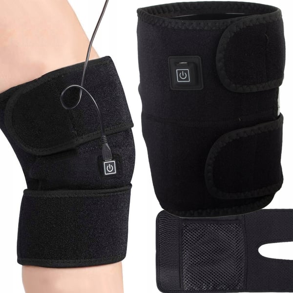 Värmande Knässtöd med Massage och Vibration