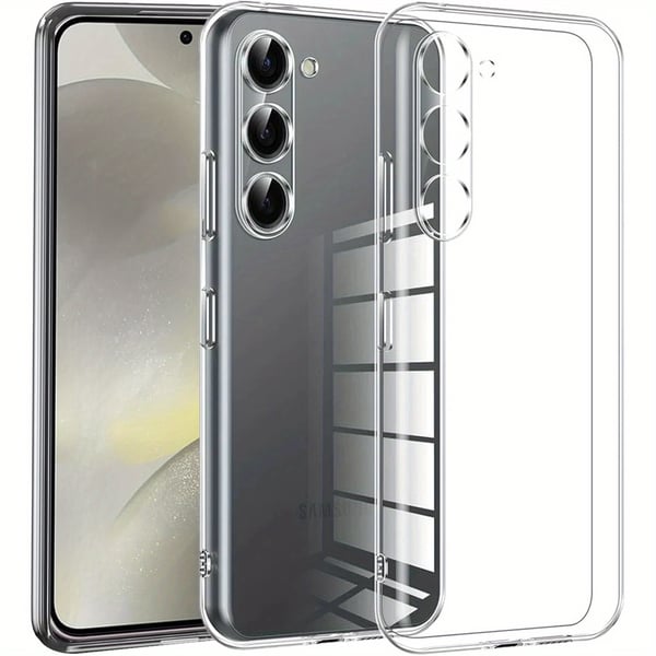 Genomskinligt TPU-skal till Samsung Galaxy S24 Plus med Kameraskydd