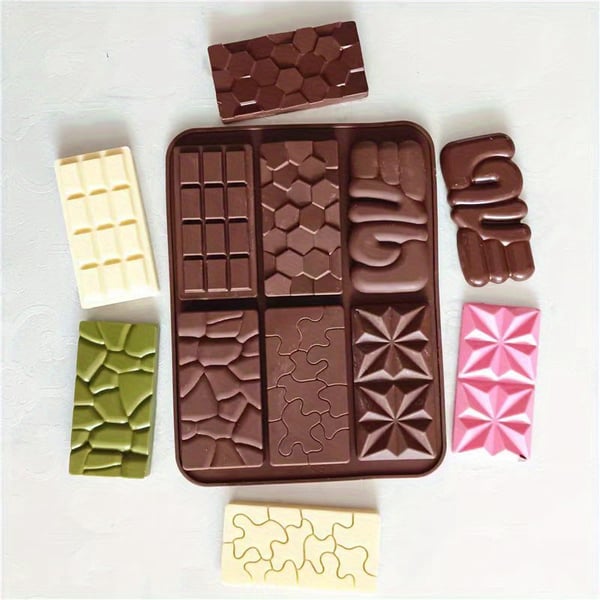 Silikon Bakform 6 Chokladkakor