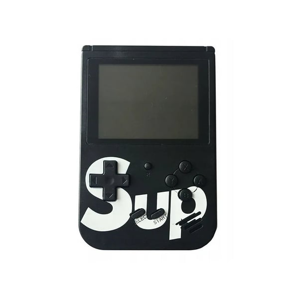 3" Mini Retro Håndholdt Spilkonsol 400-i-1 32-Bit Sort